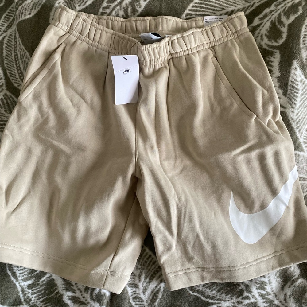 Nike shorts tan color large men’s